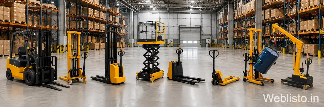 Industrial facility and material handling equipment